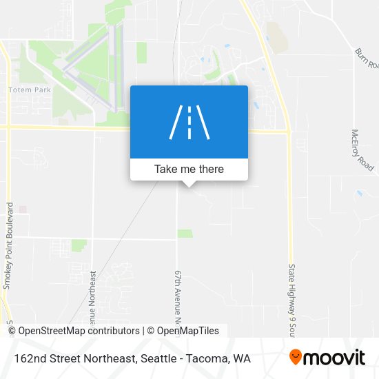 Mapa de 162nd Street Northeast