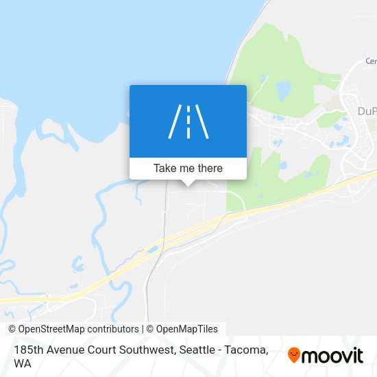Mapa de 185th Avenue Court Southwest