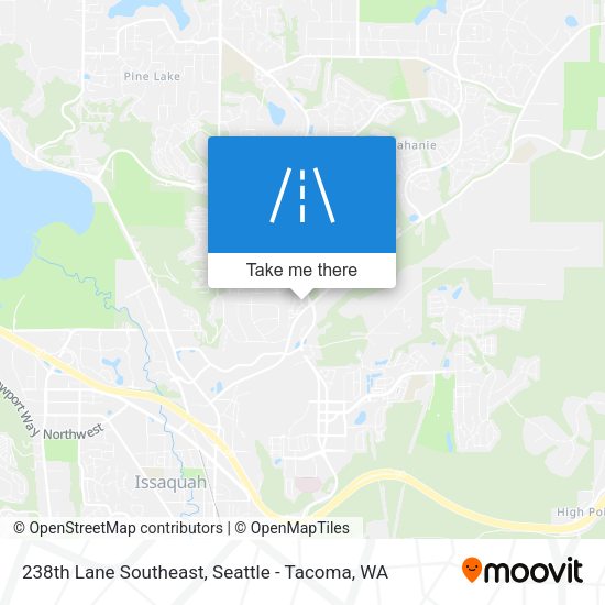 Mapa de 238th Lane Southeast