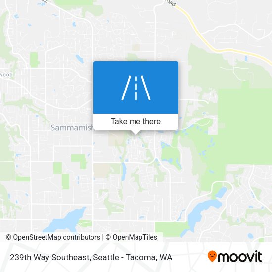 239th Way Southeast map
