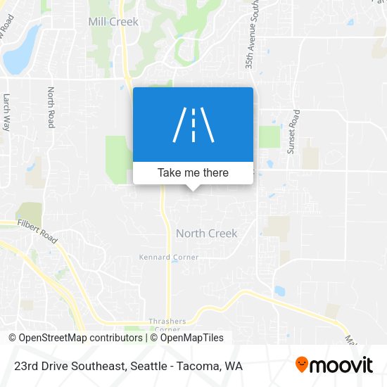 23rd Drive Southeast map