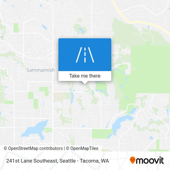 Mapa de 241st Lane Southeast