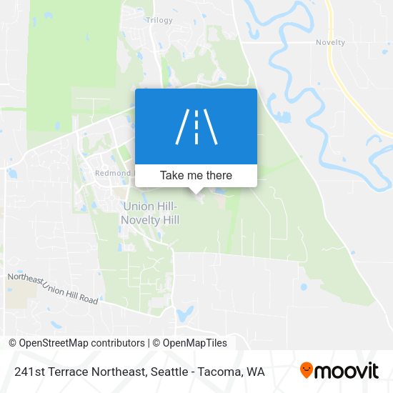 Mapa de 241st Terrace Northeast