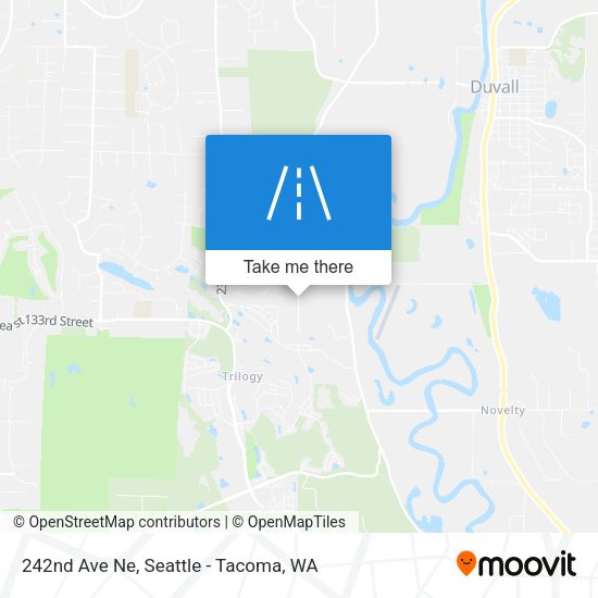 Mapa de 242nd Ave Ne