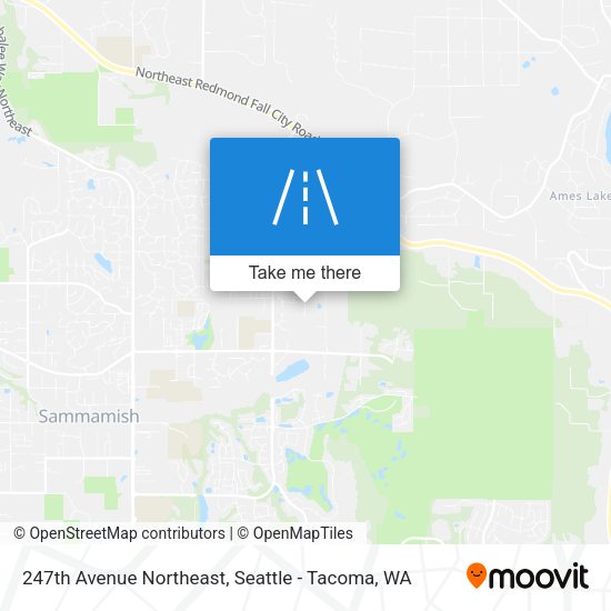 Mapa de 247th Avenue Northeast