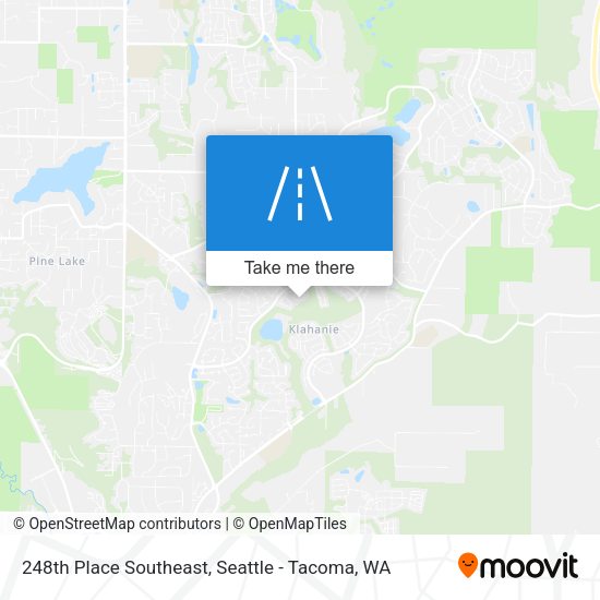 248th Place Southeast map