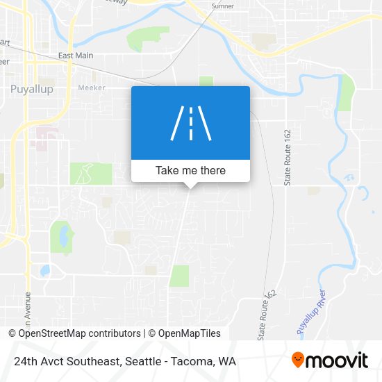 24th Avct Southeast map