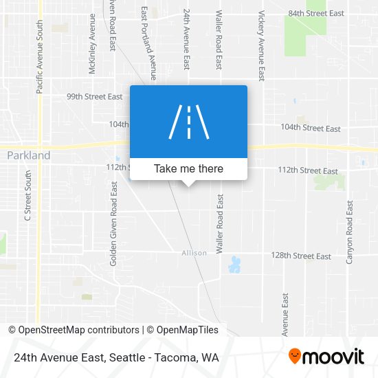 24th Avenue East map