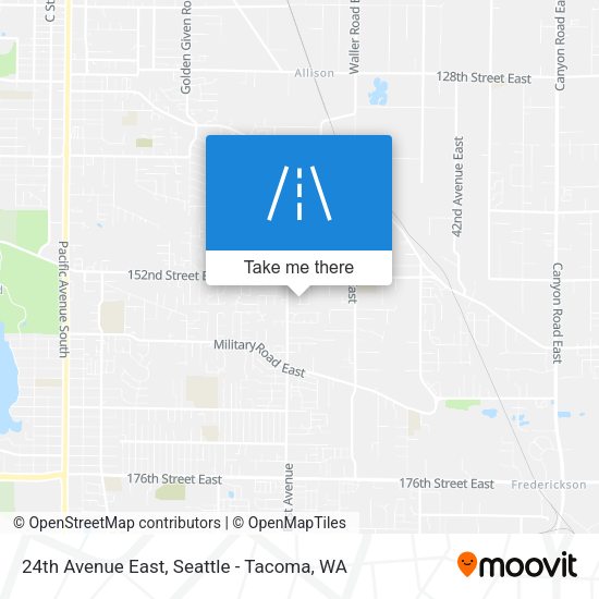 Mapa de 24th Avenue East
