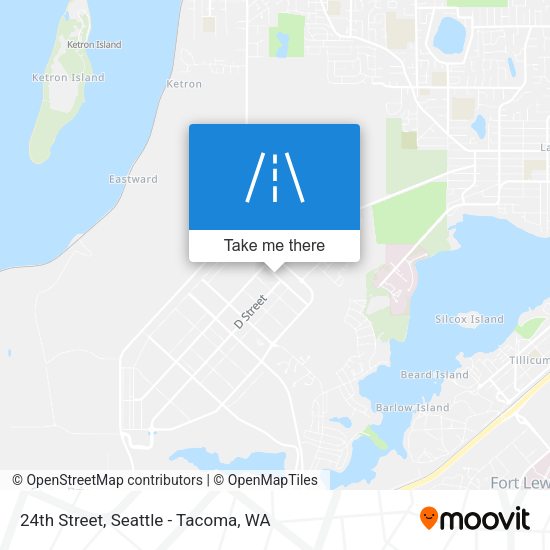 Mapa de 24th Street