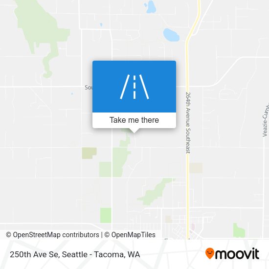 250th Ave Se map