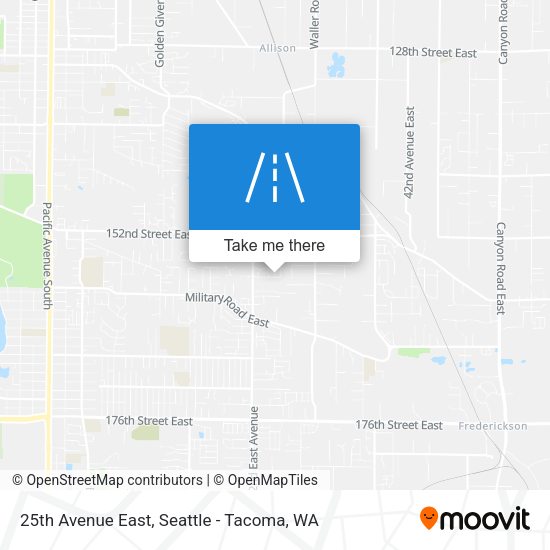 Mapa de 25th Avenue East