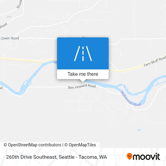 Mapa de 260th Drive Southeast
