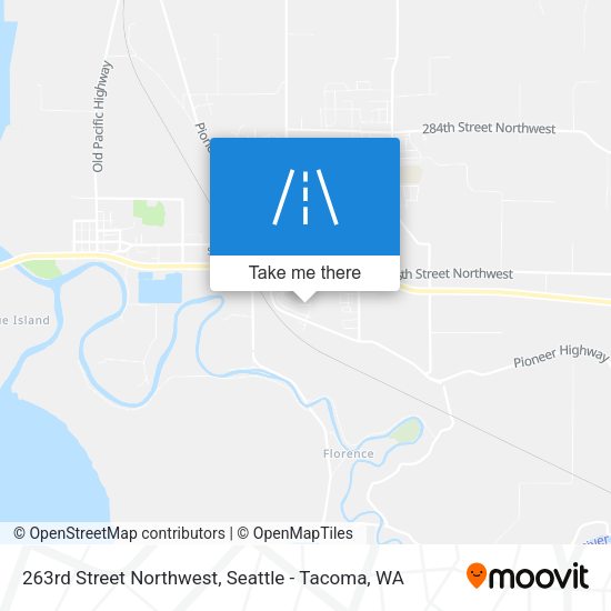Mapa de 263rd Street Northwest