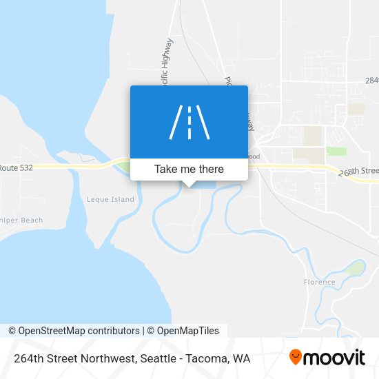 264th Street Northwest map