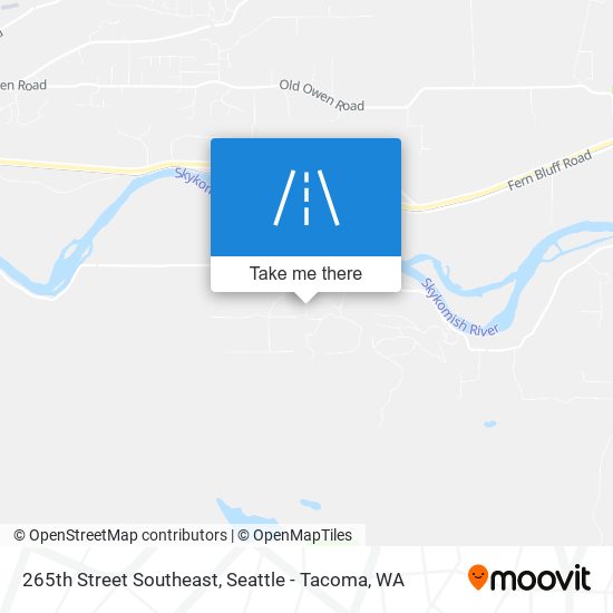 265th Street Southeast map