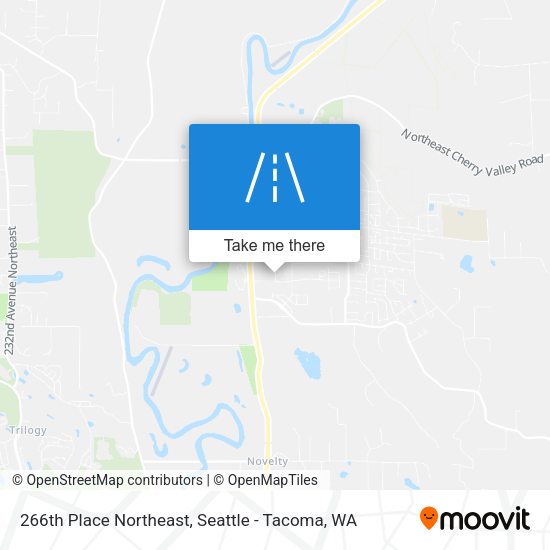 Mapa de 266th Place Northeast