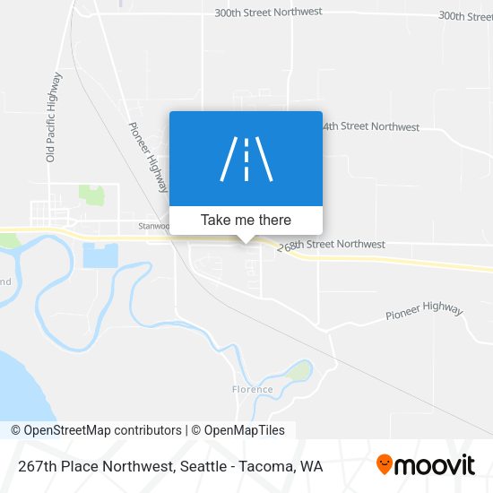 Mapa de 267th Place Northwest
