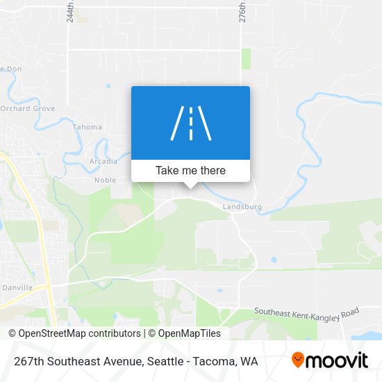 Mapa de 267th Southeast Avenue