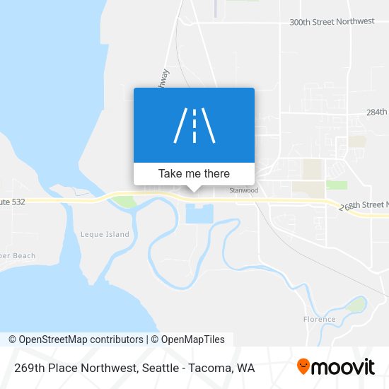Mapa de 269th Place Northwest