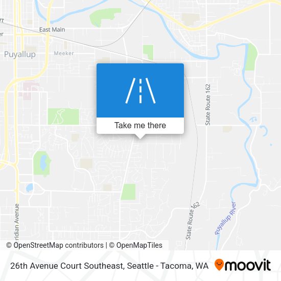 Mapa de 26th Avenue Court Southeast