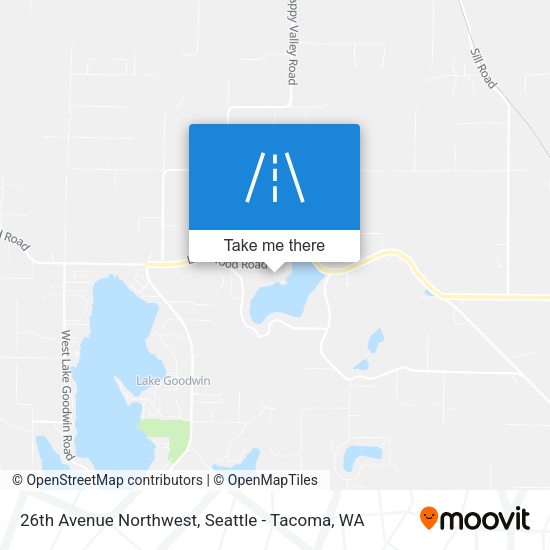 Mapa de 26th Avenue Northwest