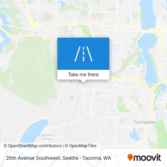 Mapa de 26th Avenue Southwest