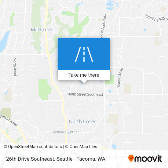 Mapa de 26th Drive Southeast