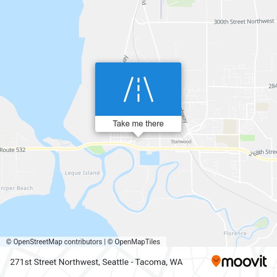 271st Street Northwest map