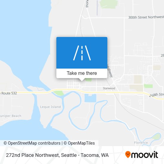 Mapa de 272nd Place Northwest