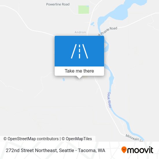 272nd Street Northeast map