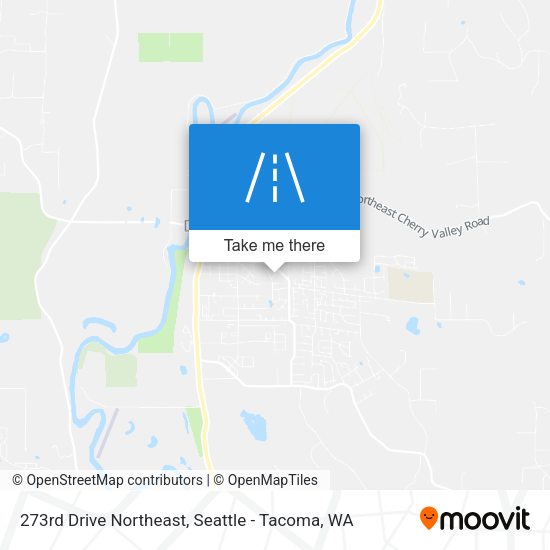 273rd Drive Northeast map