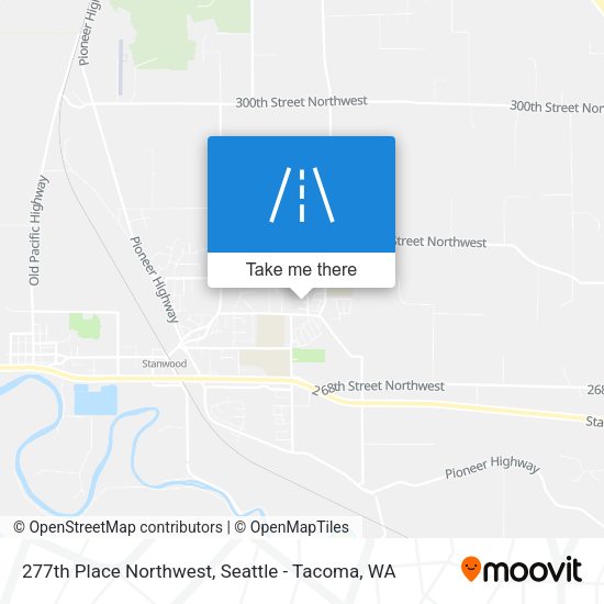 Mapa de 277th Place Northwest