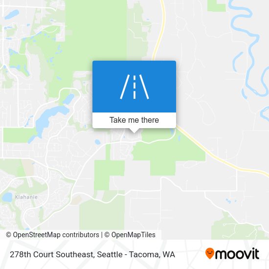 278th Court Southeast map
