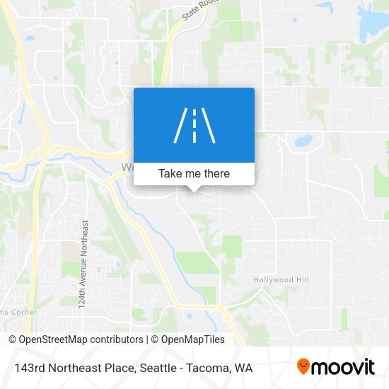 Mapa de 143rd Northeast Place