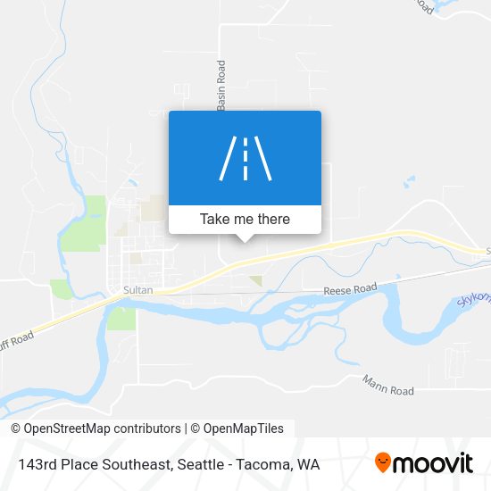 Mapa de 143rd Place Southeast