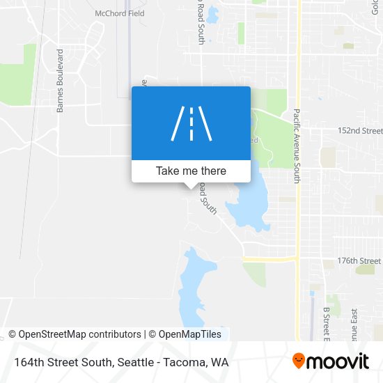 164th Street South map