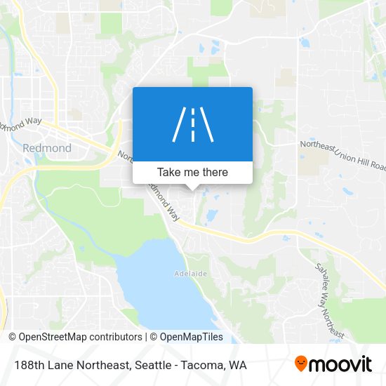 Mapa de 188th Lane Northeast