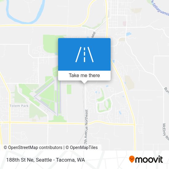 188th St Ne map