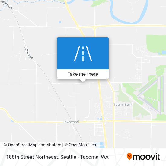 Mapa de 188th Street Northeast