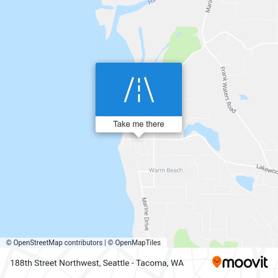 Mapa de 188th Street Northwest