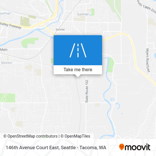 146th Avenue Court East map