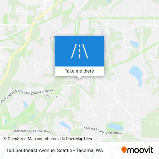 168 Southeast Avenue map