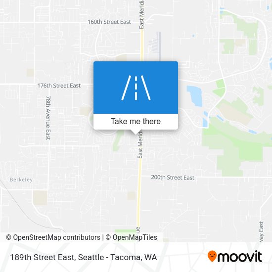 Mapa de 189th Street East