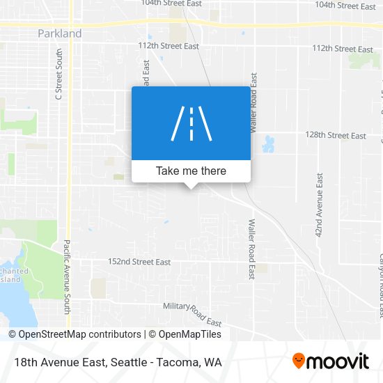 Mapa de 18th Avenue East