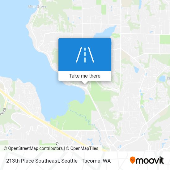Mapa de 213th Place Southeast