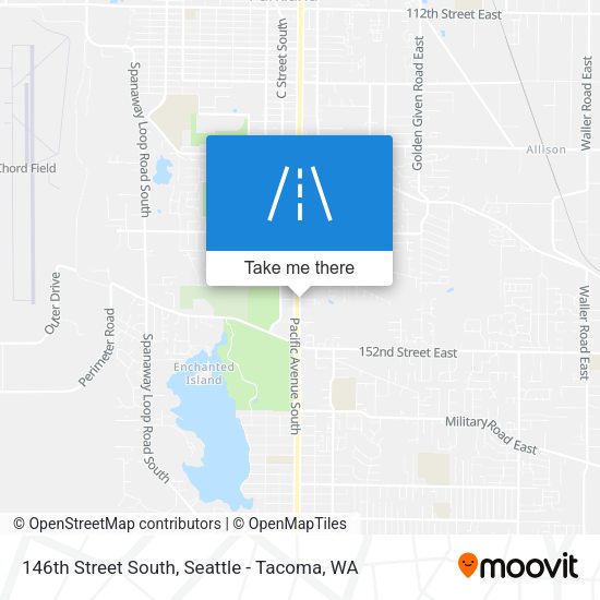 146th Street South map