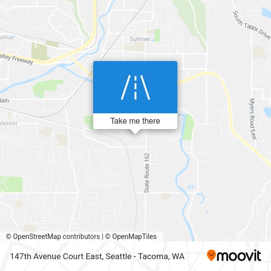 Mapa de 147th Avenue Court East