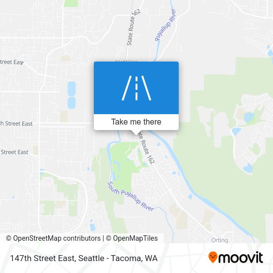 147th Street East map