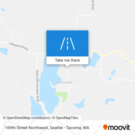169th Street Northwest map